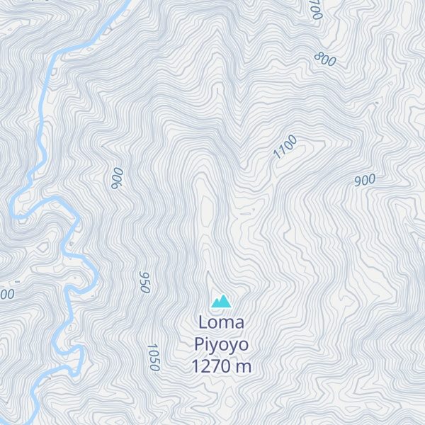 Map of Loma Arroyo Toro