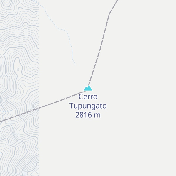 Map of Cerro Tupungato