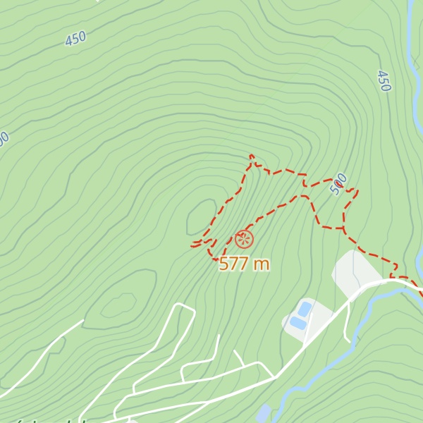 Map of Sommet des Collines du Nord