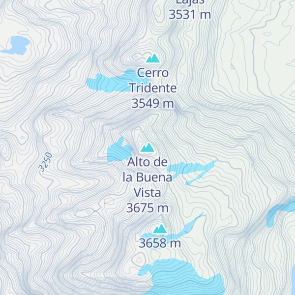Map of Alto de la Buena Vista