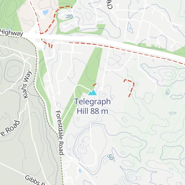 Map of Telegraph Hill