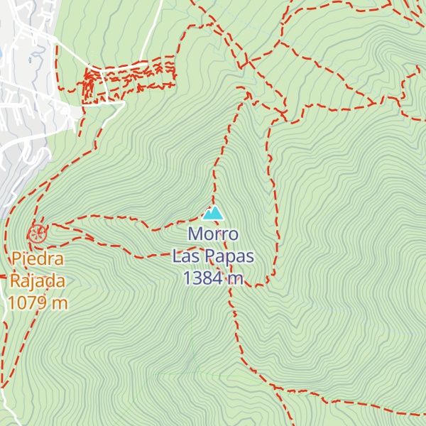Map of Morro Las Papas