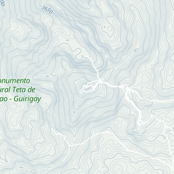 Map of Teta de Niquitao