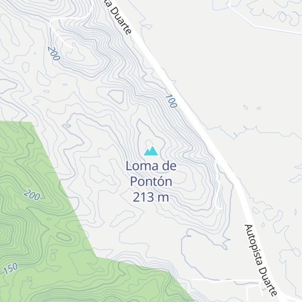 Map of Loma de Pontón