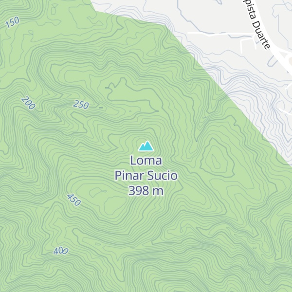Map of Loma Pinar Sucio
