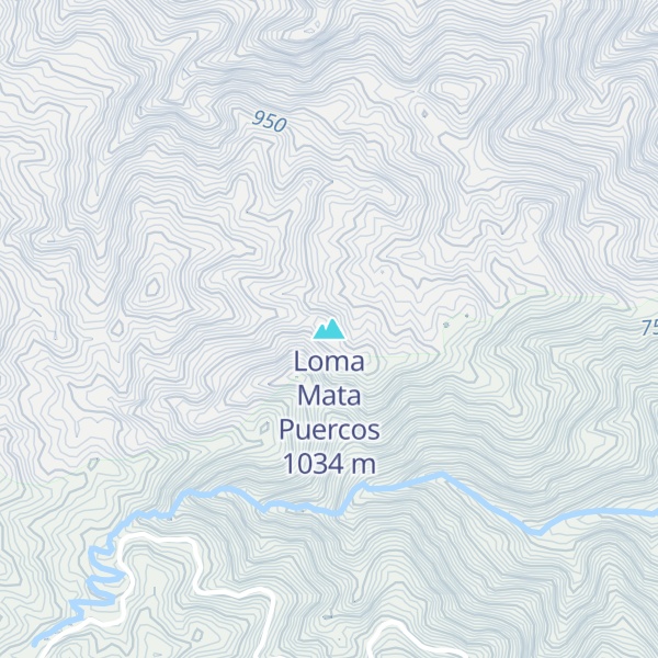 Map of Loma Mata Puercos