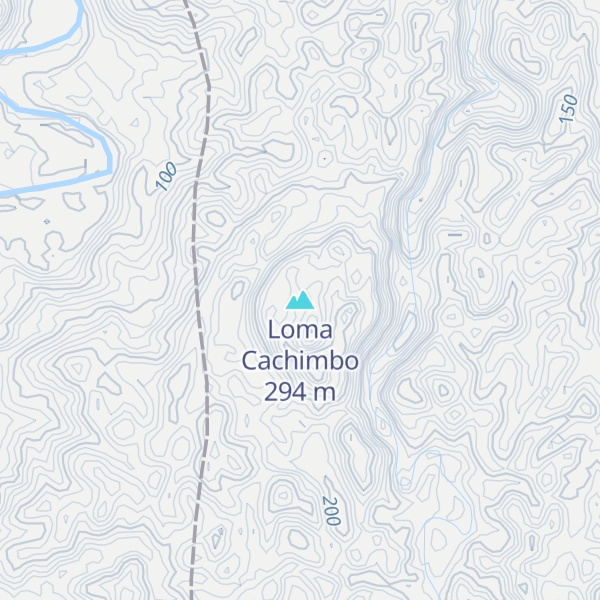 Map of Loma Cachimbo