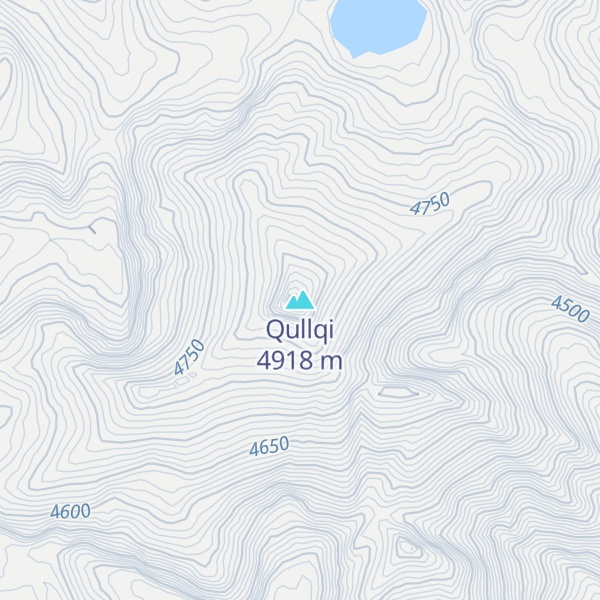 Map of Qullqi