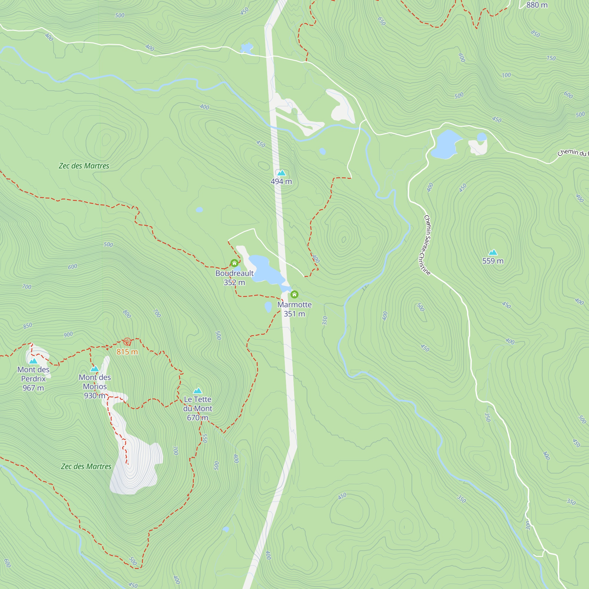 Marmotte map