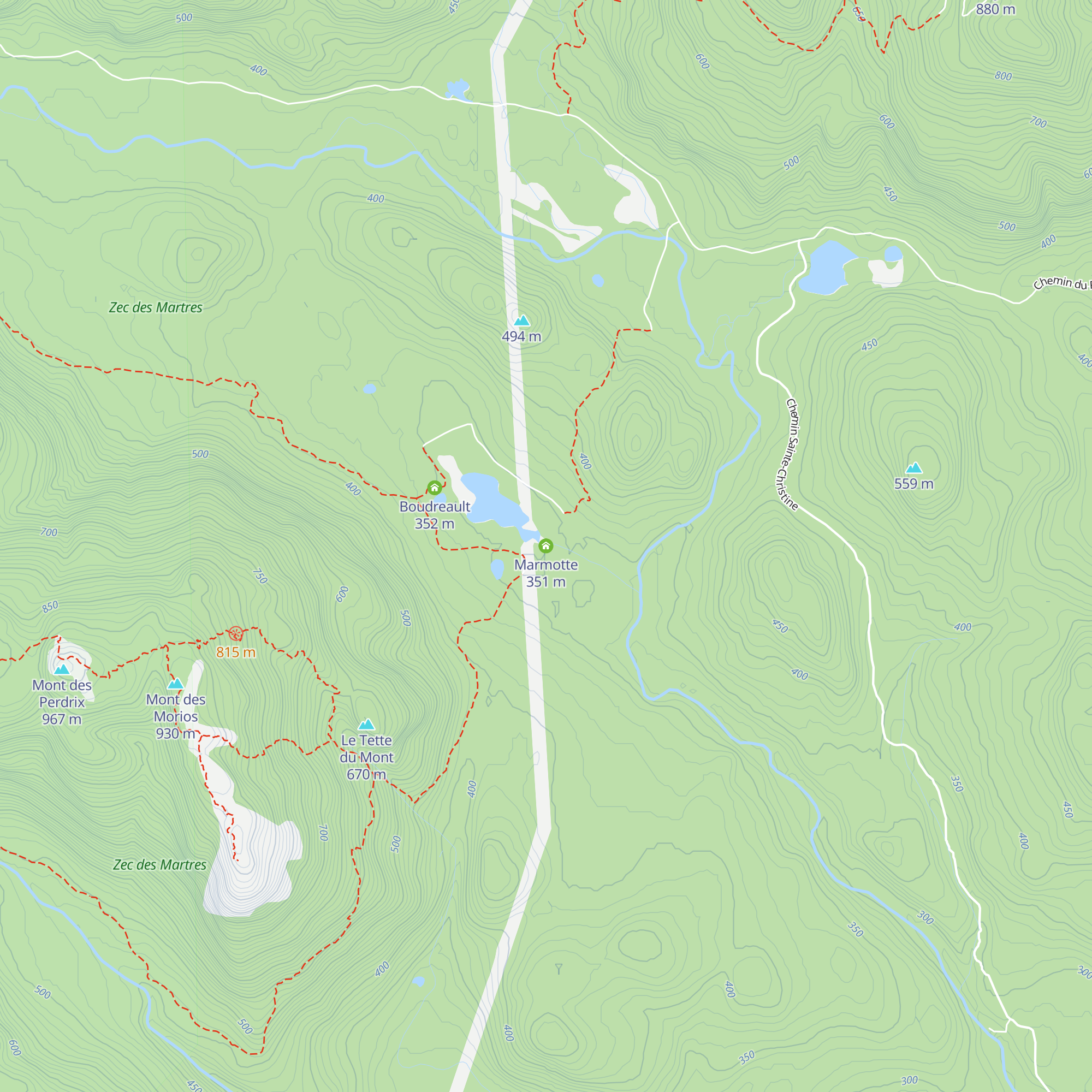 Marmotte map