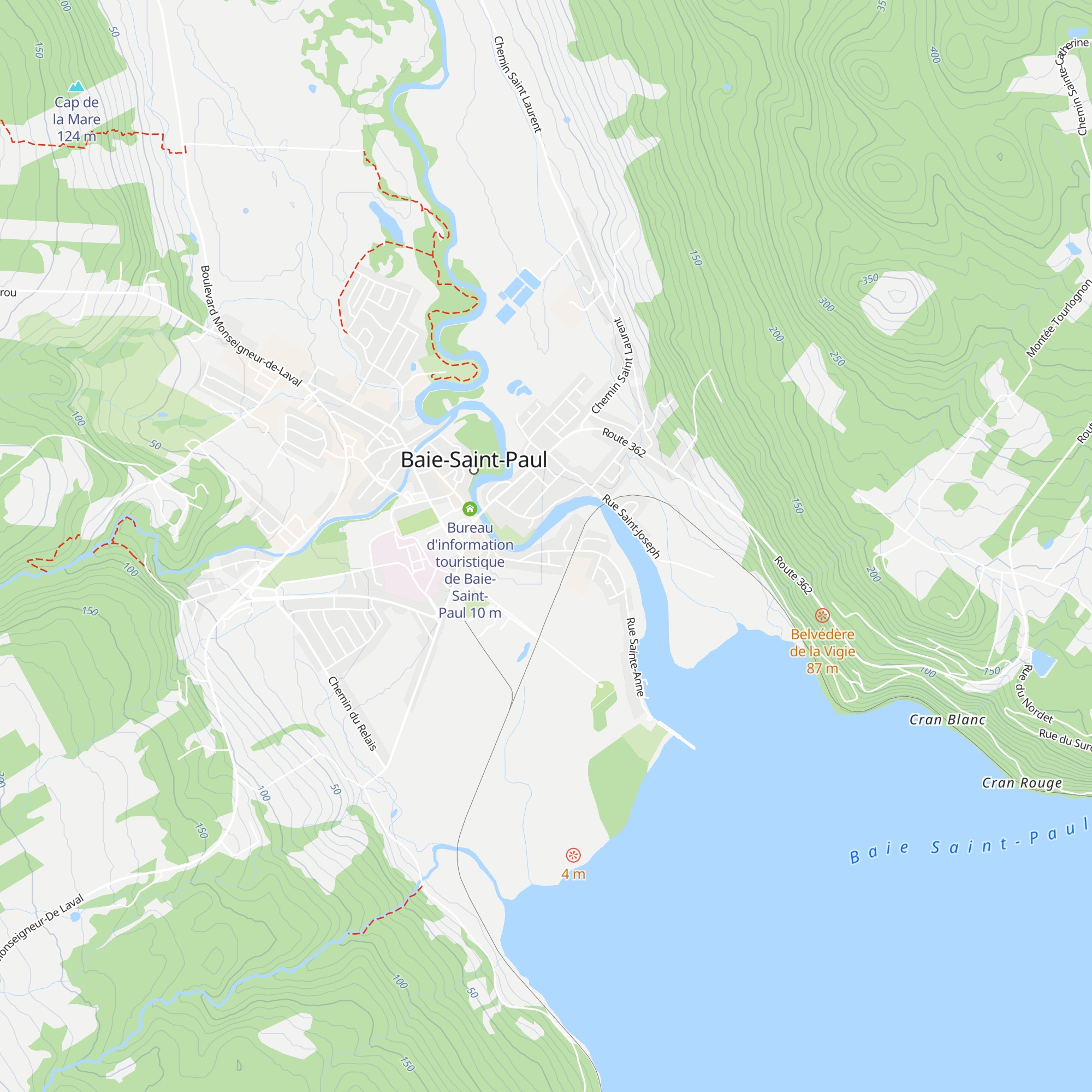 Gîte TerreCiel map