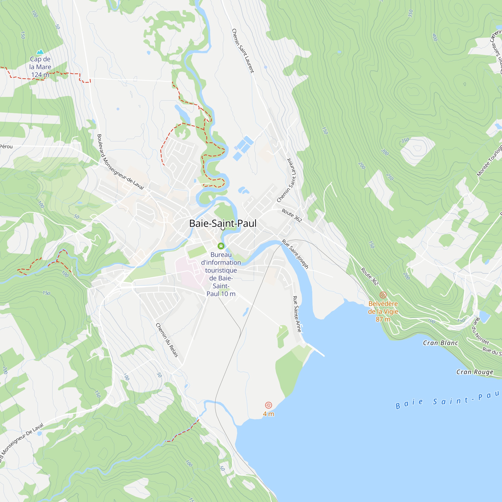 Gîte Fleury map