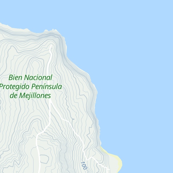 Map of Punta Choros