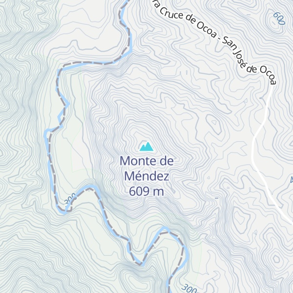 Map of Monte de Méndez