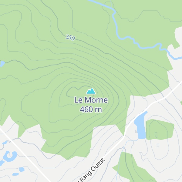 Map of Le Morne