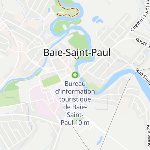 Map of Bureau d'information touristique de Baie-Saint-Paul