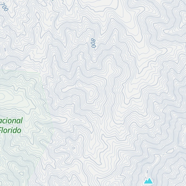 Map of Cerro Tajado
