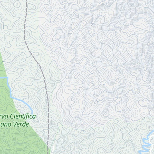 Map of Loma del Casabito