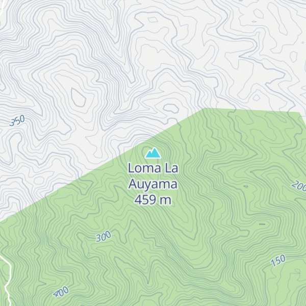 Map of Loma La Auyama