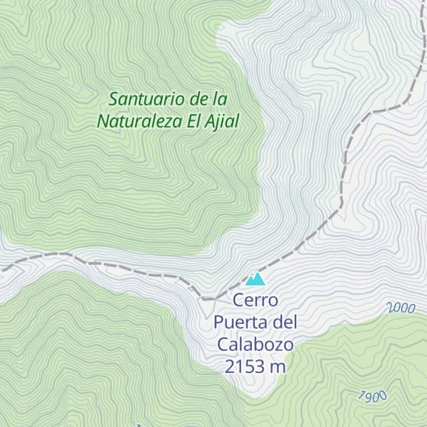 Map of Morro El Manzano