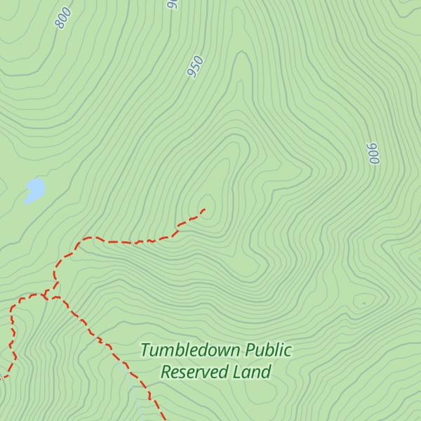 Map of Jackson Mountain