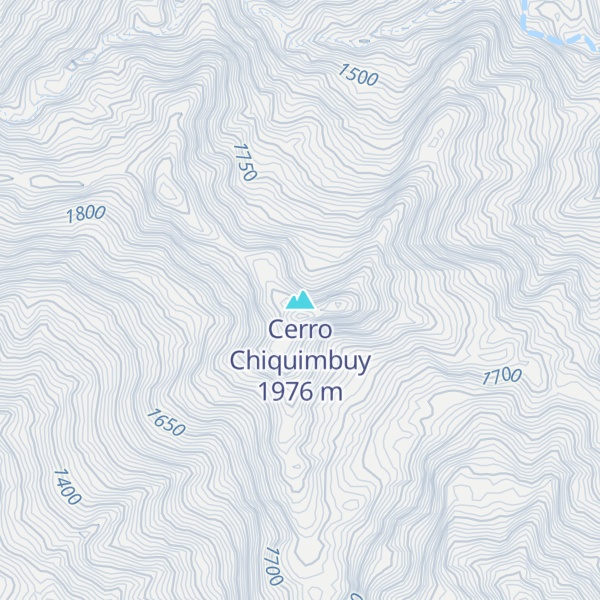 Map of Cerro Chiquimbuy