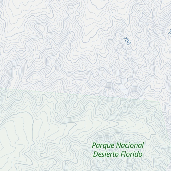 Map of Cerro Monardes