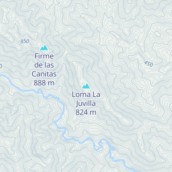Map of Loma La Juvilla