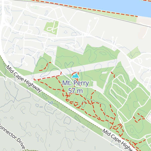 Map of Mt. Perry
