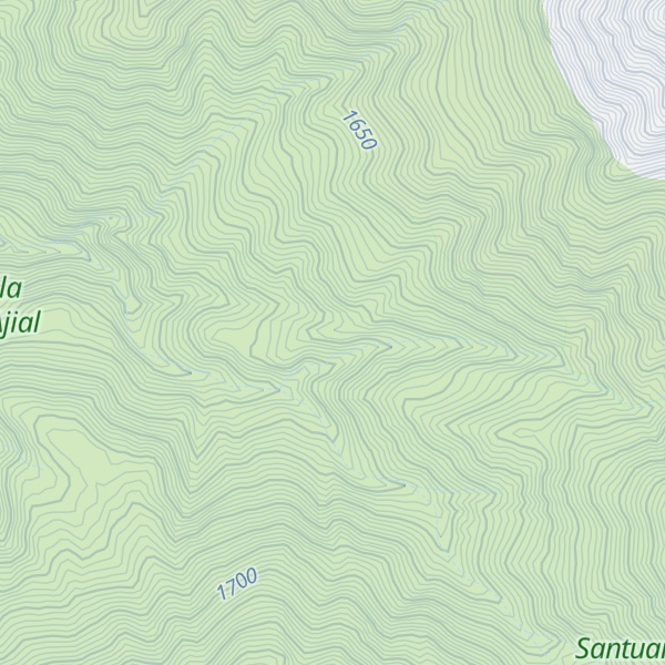 Map of Loma del Macho