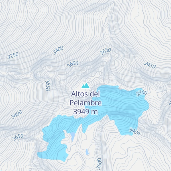 Map of Altos del Pelambre