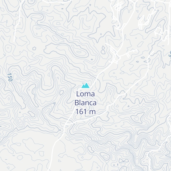 Map of Loma Blanca