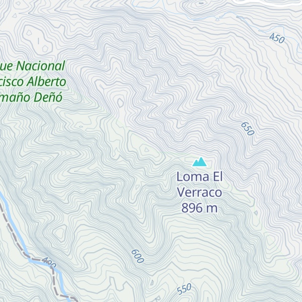 Map of Loma la Laguneta