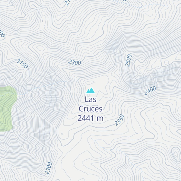 Map of Las Cruces