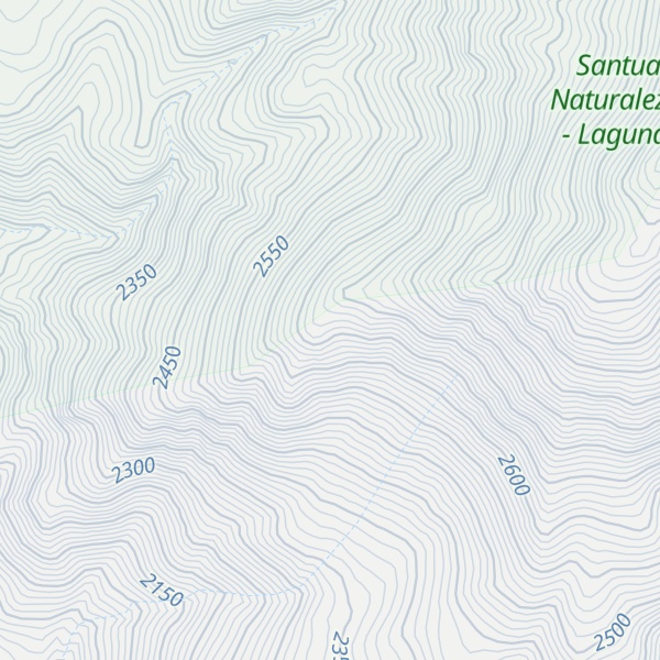 Map of Los Derrumbes