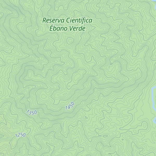 Map of Loma La Golondrina