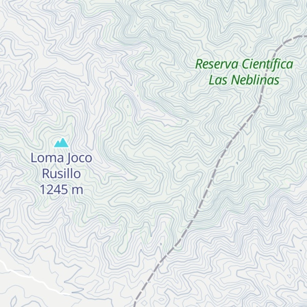 Map of Loma Catarey