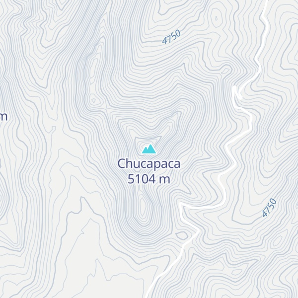 Map of Chucapaca
