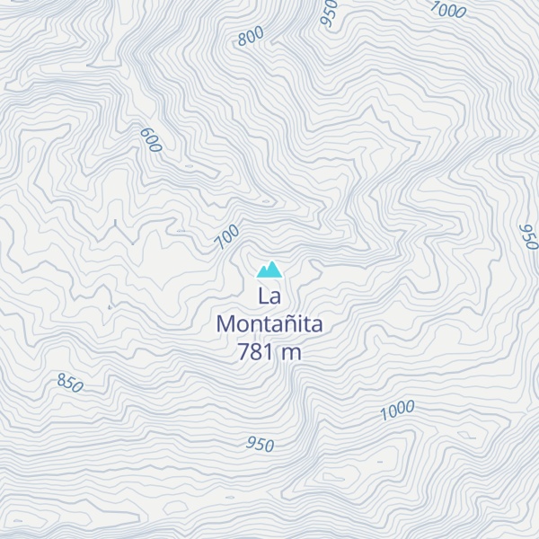 Map of La Montañita