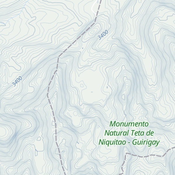 Map of Pico de Tuñame