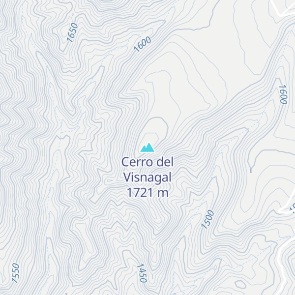 Map of Cerro del Visnagal