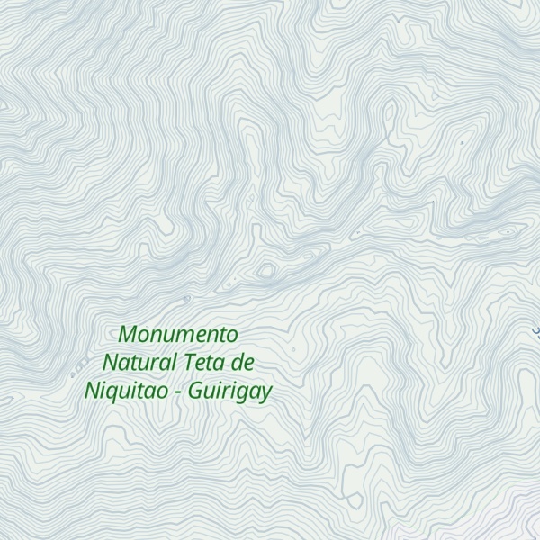 Map of Cerro El Tostado
