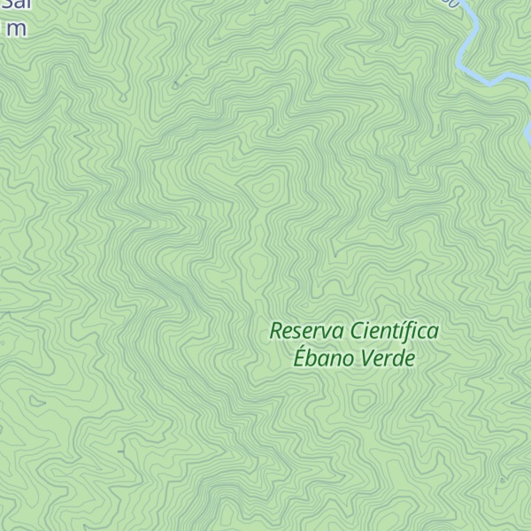 Map of Loma La Sal