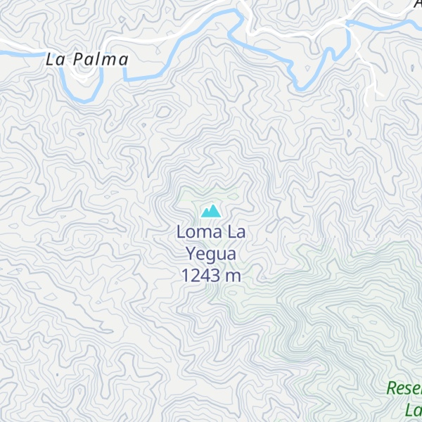 Map of Loma La Yegua