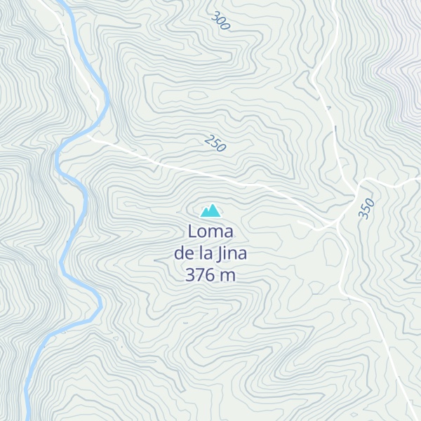 Map of Loma de la Jina
