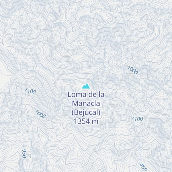 Map of Loma de la Manacla (Bejucal)