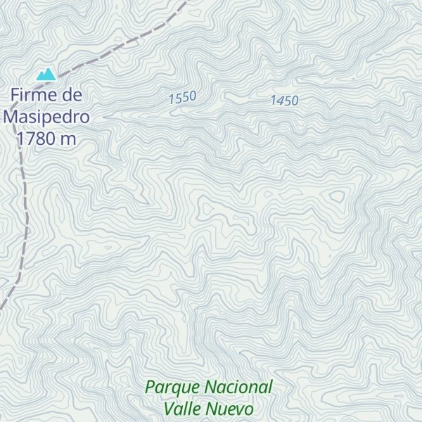 Map of Loma de la Calentura