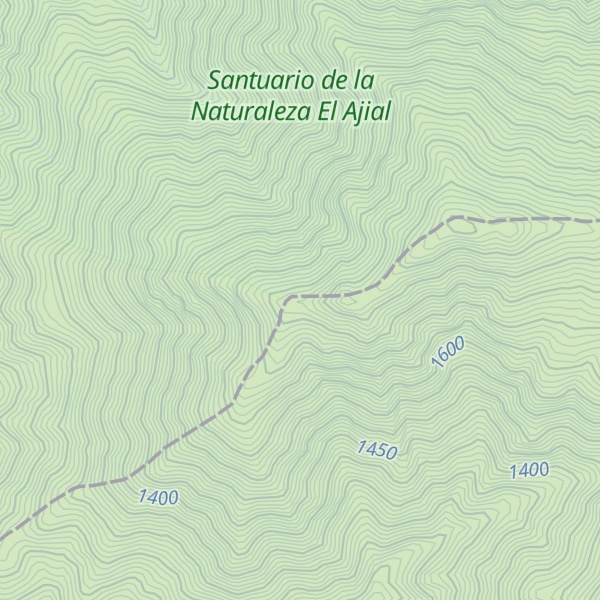 Map of Cerro Hornito