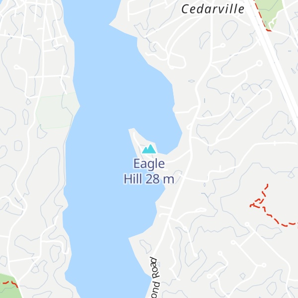 Map of Eagle Hill