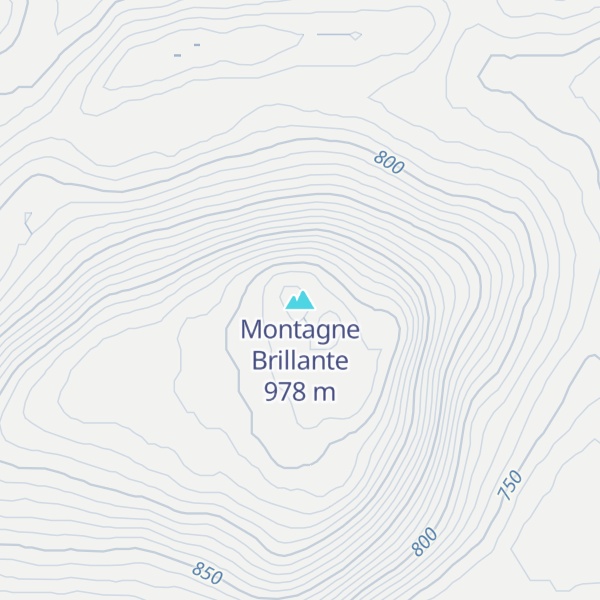 Map of Montagne Brillante
